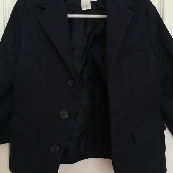 2t Janie and Jack SPECIAL OCCASION blazer navy - Picture 5 of 6